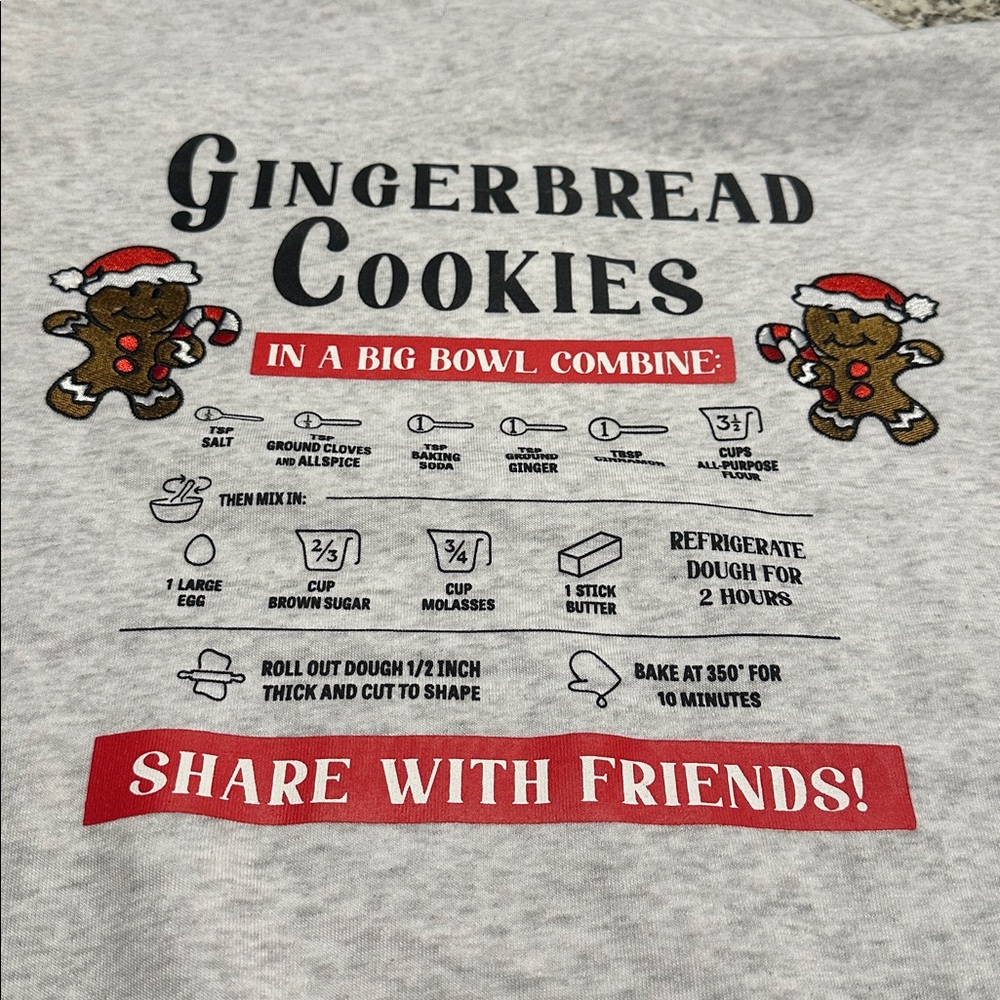 Gingerbread Man Hoodie - Picture 7 of 9